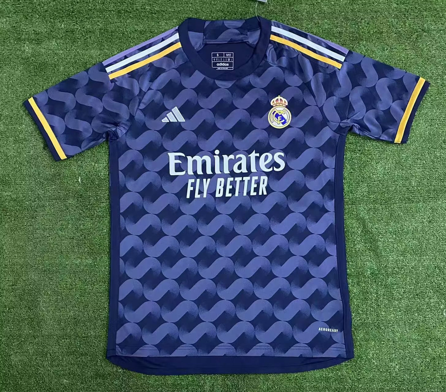 Real Madrid 2023/2024 Away Fan Version Football Jersey