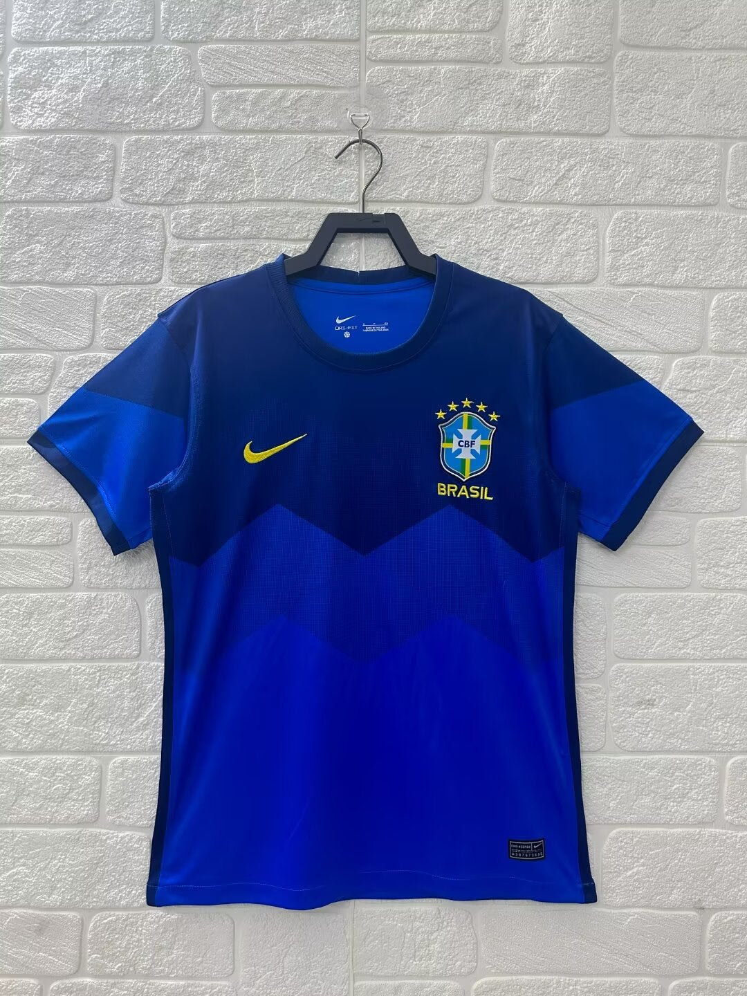 Retro Brazil 2021 Away Football Jersey