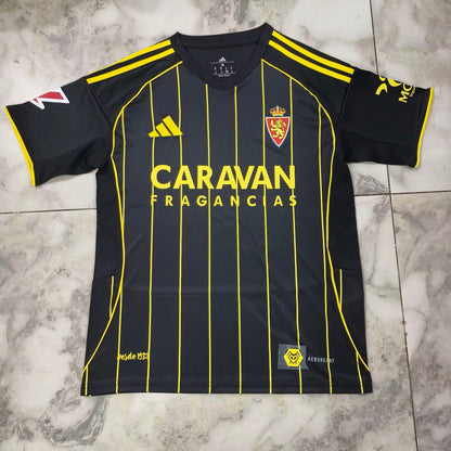 Real Zaragoza 2025/2026 Away Fan Version Football Jersey
