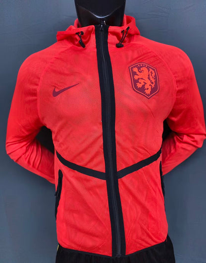 Netherlands Windbreaker Orange 2026-2027