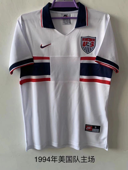 Retro USA 1994 Home Fan Version Football Jersey