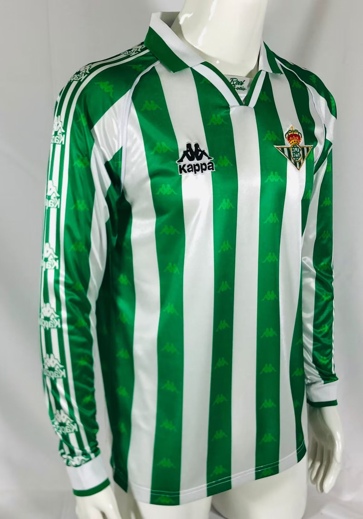 Retro Real Betis 1995/1997 Home Long Sleeve Football Jersey