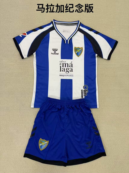 Málaga Special Edition 2025/2026 Kids Fan Version Football Jersey