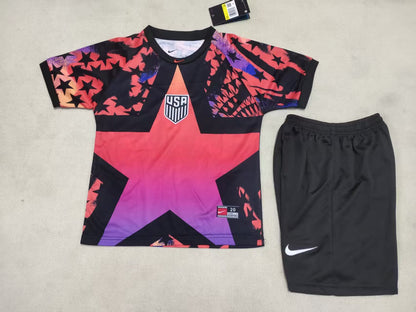 USA 2026/2027 Kids Goalkeeper Fan Version Football Jersey