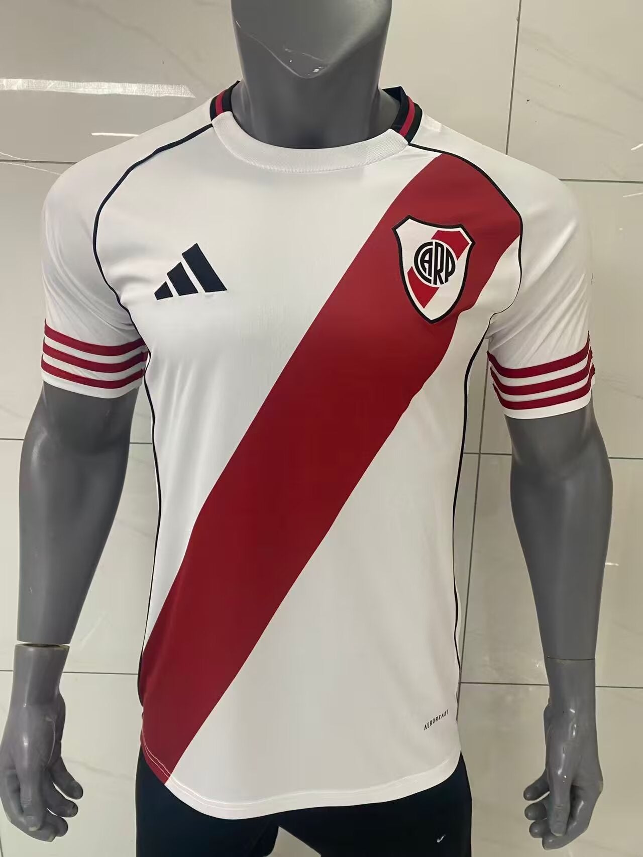 River Plate 2025/2026 Home Fan Version Football Jersey