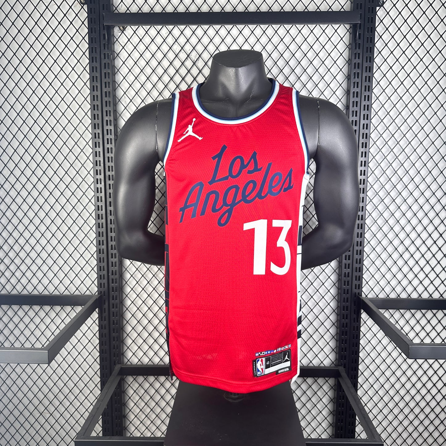 Los Angeles Clippers Red #13 GEORGE NBA Season Jerseys 2025