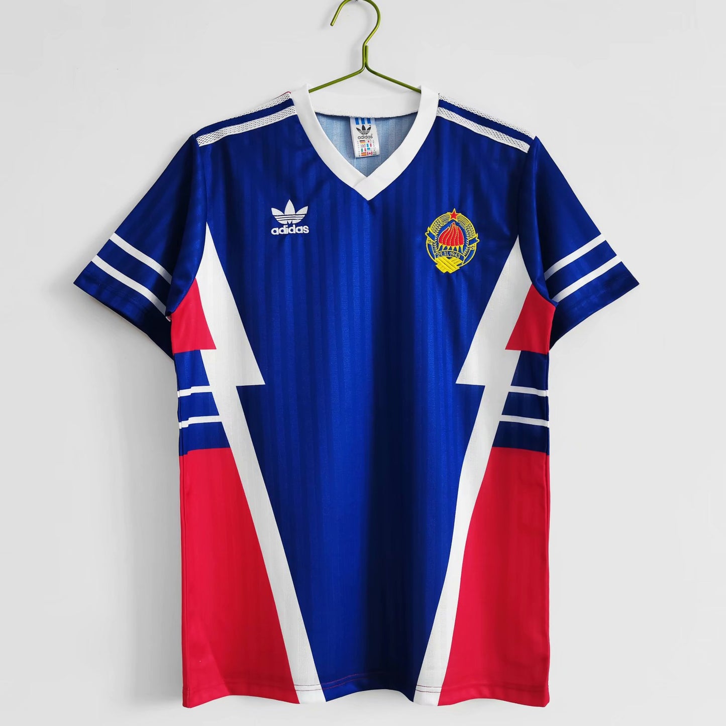 Retro Yugoslavia 1990 Home Football Jersey
