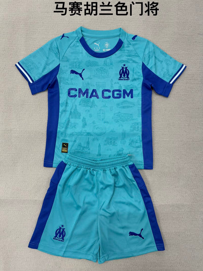 Kids jerseys 2025/2026 Kids Goalkeeper Fan Version Football Jersey