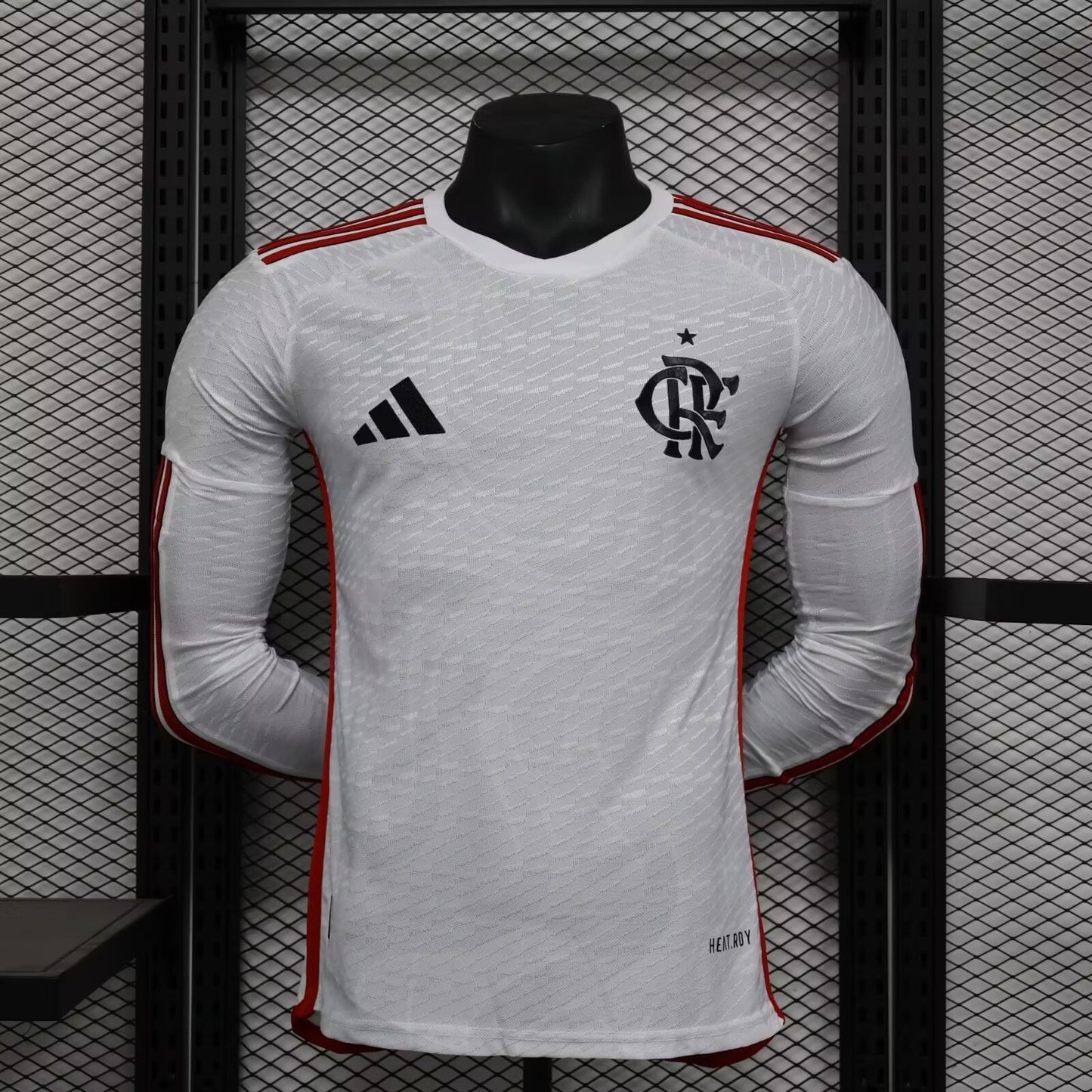 Flamengo 2024/2025 Away Long Sleeve Player Version Football Jersey