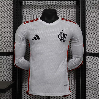 Flamengo 2024/2025 Away Long Sleeve Player Version Football Jersey