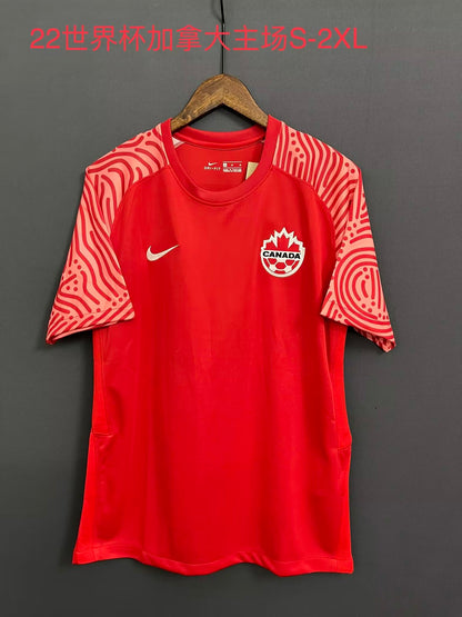 Canada 2022/2023 Home Fan Version Football Jersey