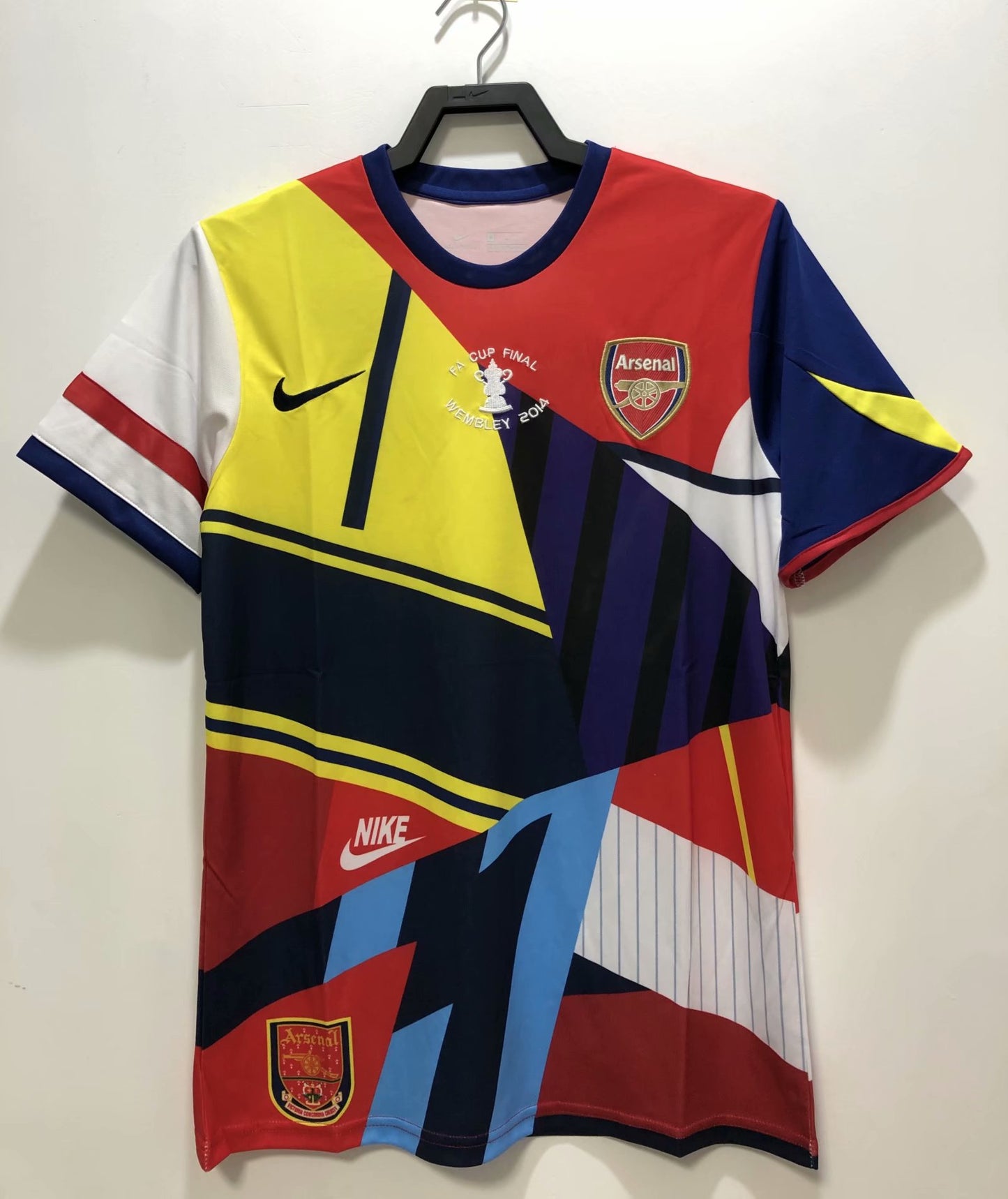 Retro Arsenal 2014 Football Jersey