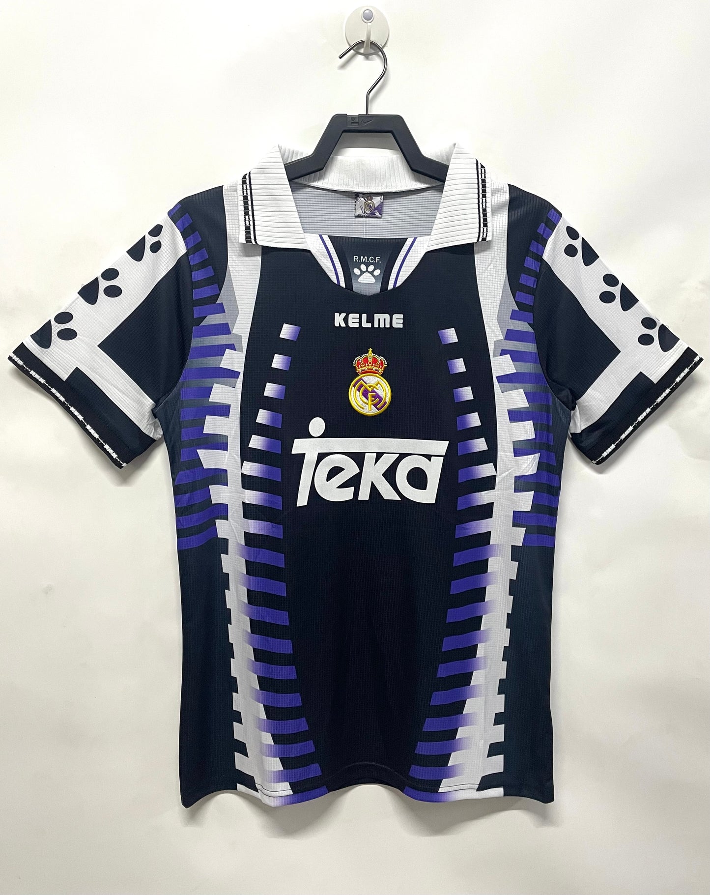 Retro real madrid 1997/1998 Away Football Jersey