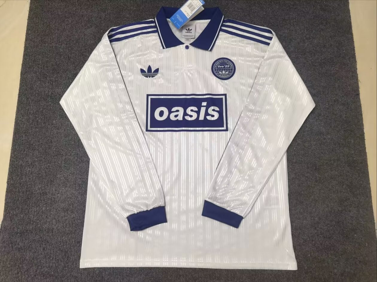 Adidas&Nike 2025/2026 Long Sleeve Fan Version Football Jersey
