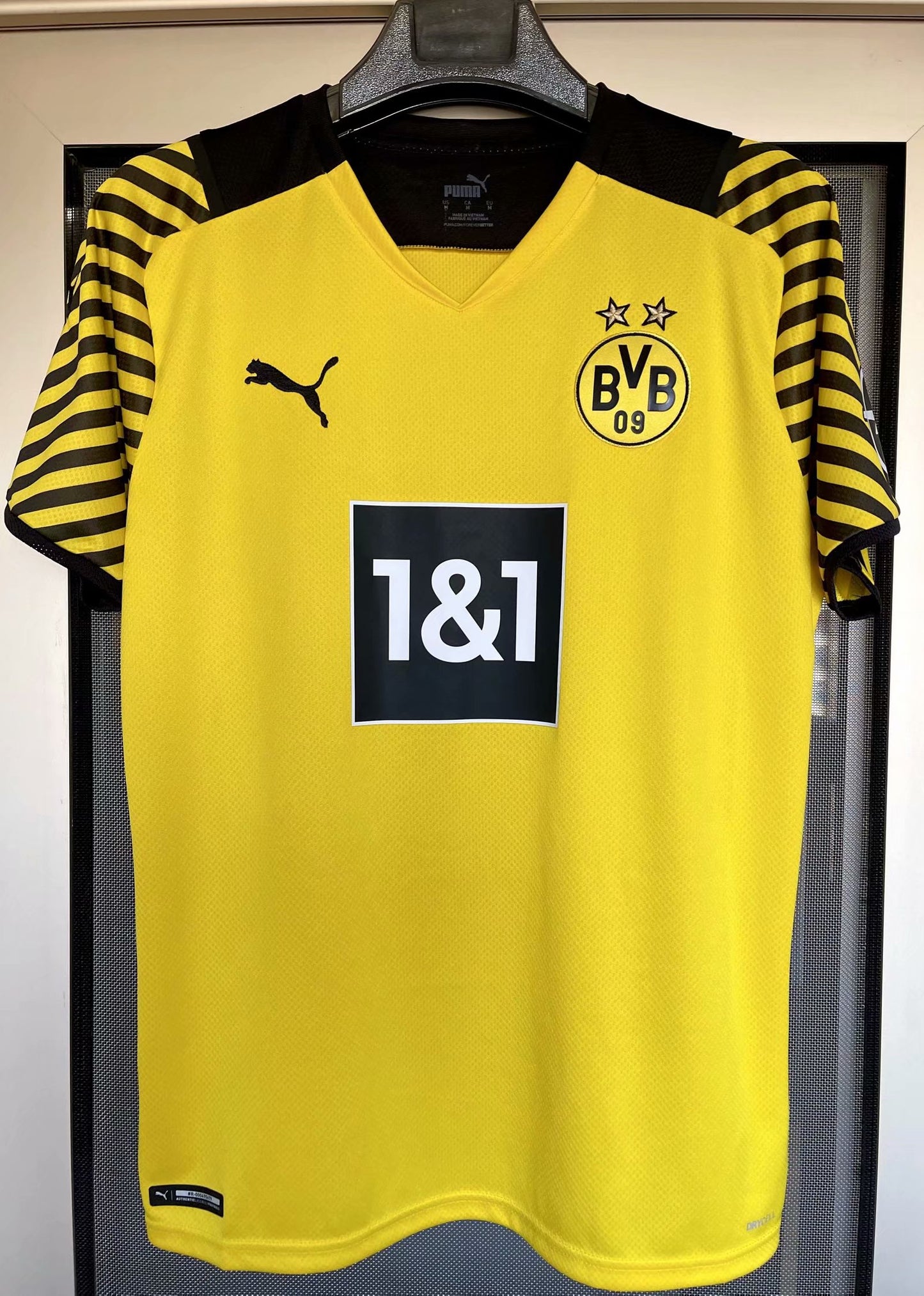 Borussia Dortmund 2021/2022 Home Fan Version Football Jersey