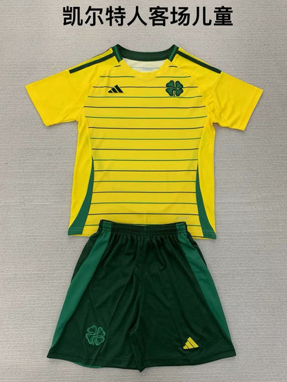 Celtic 2024/2025 Kids Away Football Jersey