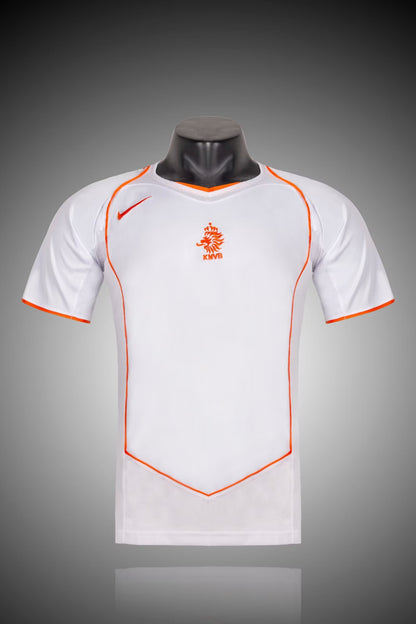 Retro Netherlands 2004 Away Football Jersey