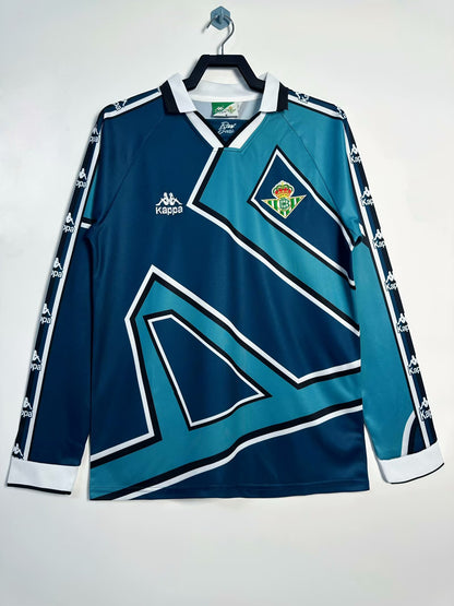 Retro Real Betis 1995/1997 Away Long Sleeve Football Jersey