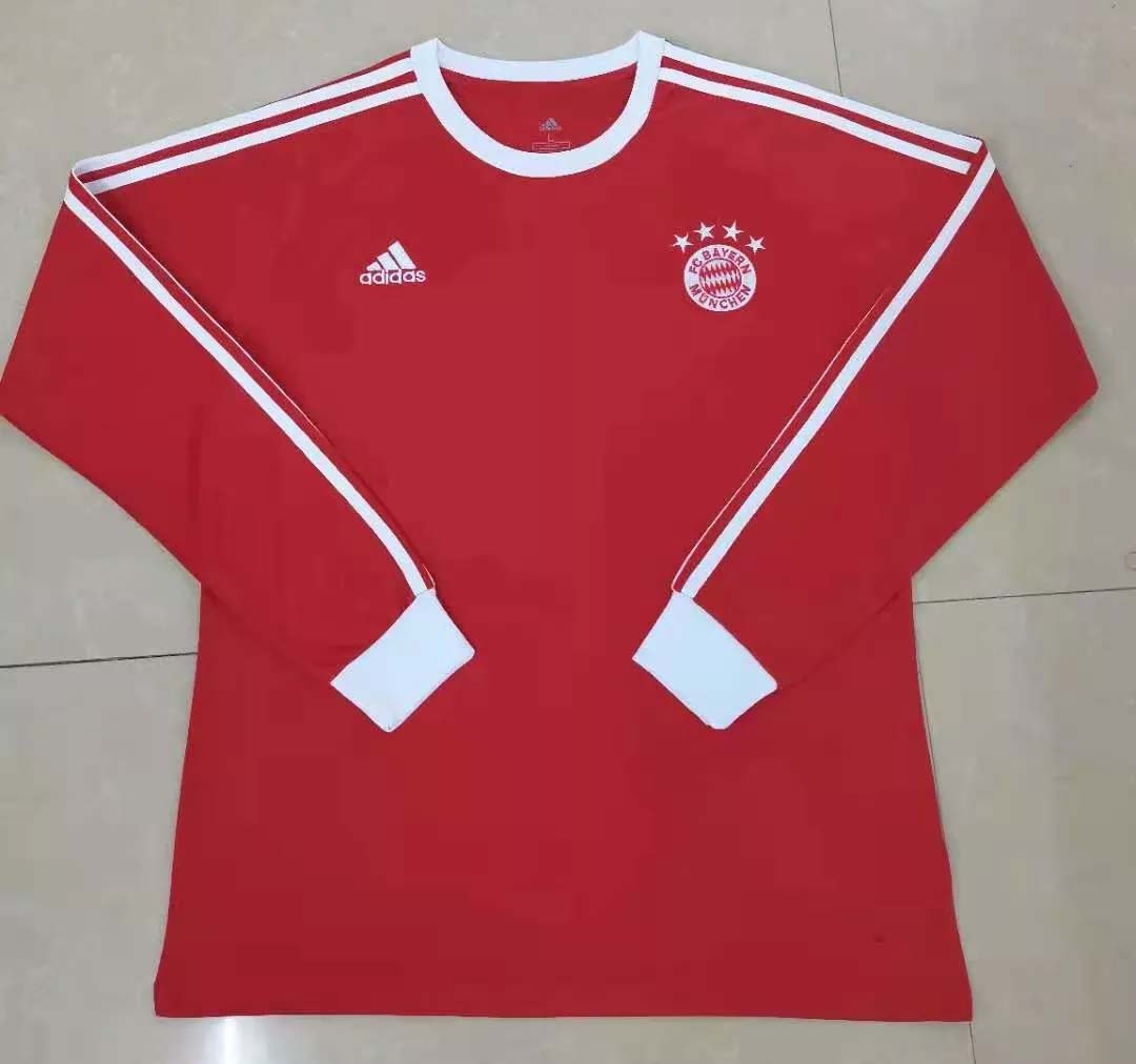 Retro Bayern Munich Long Sleeve Football Jersey
