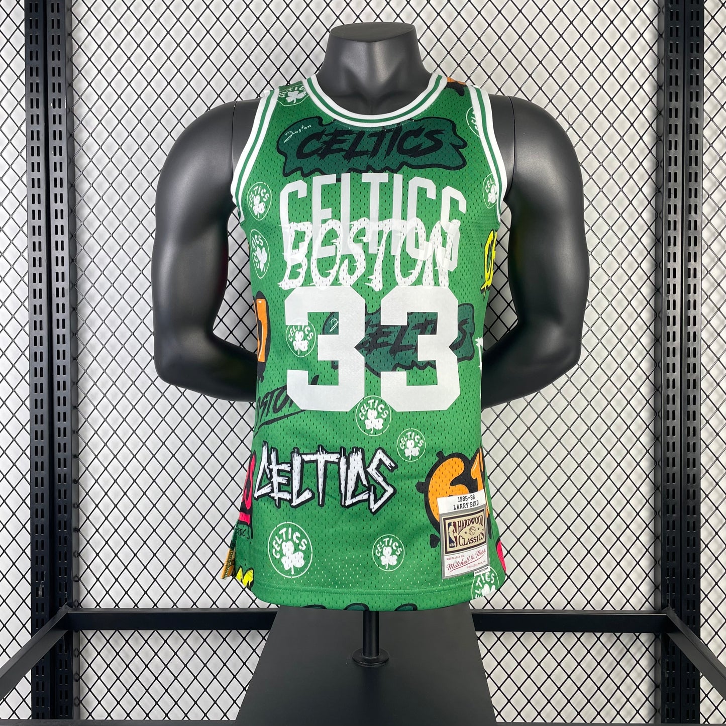 Retro Boston Celtics 1985/1986 Football Jersey