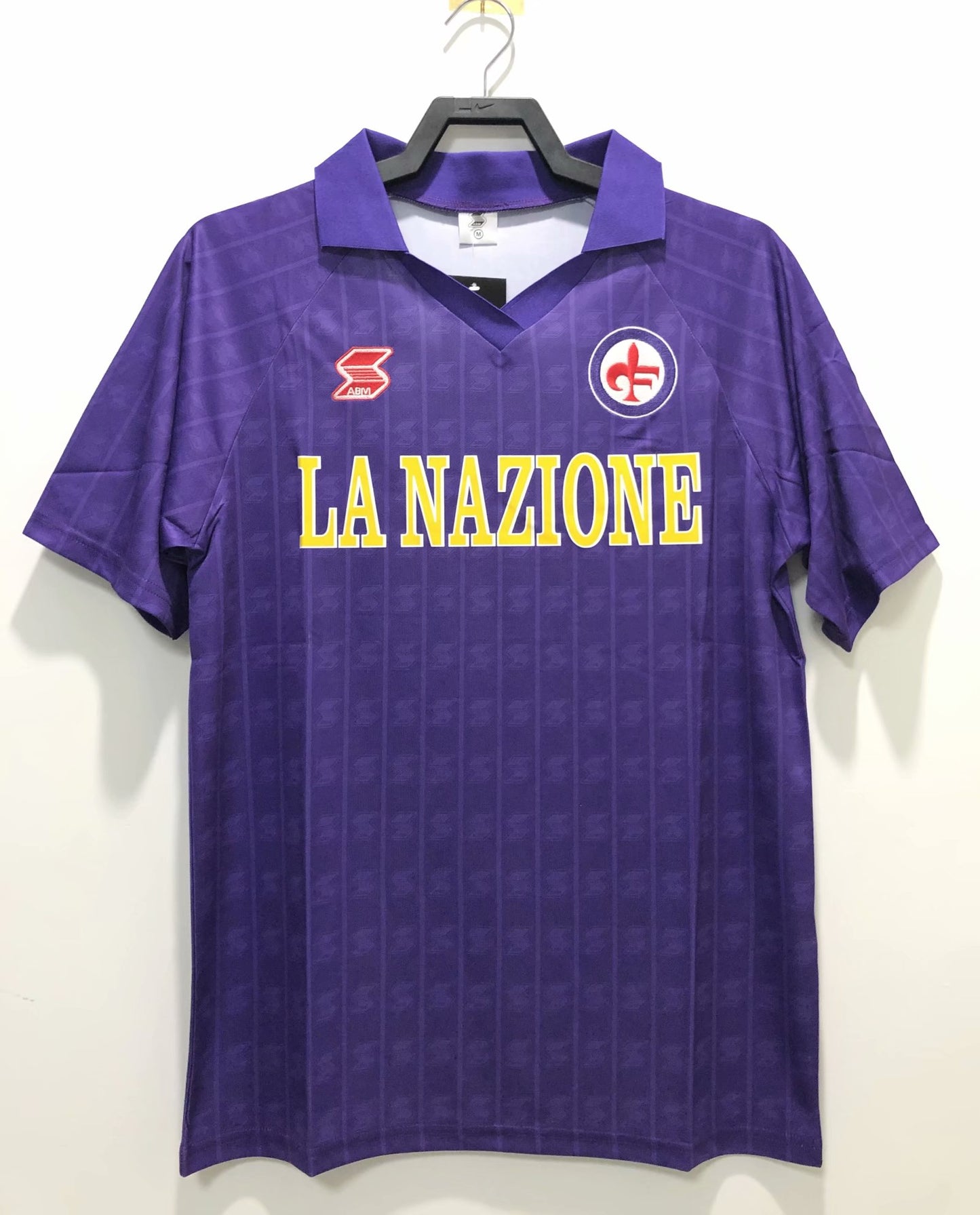 Retro Florence 1989/1990 Home Fan Version Football Jersey