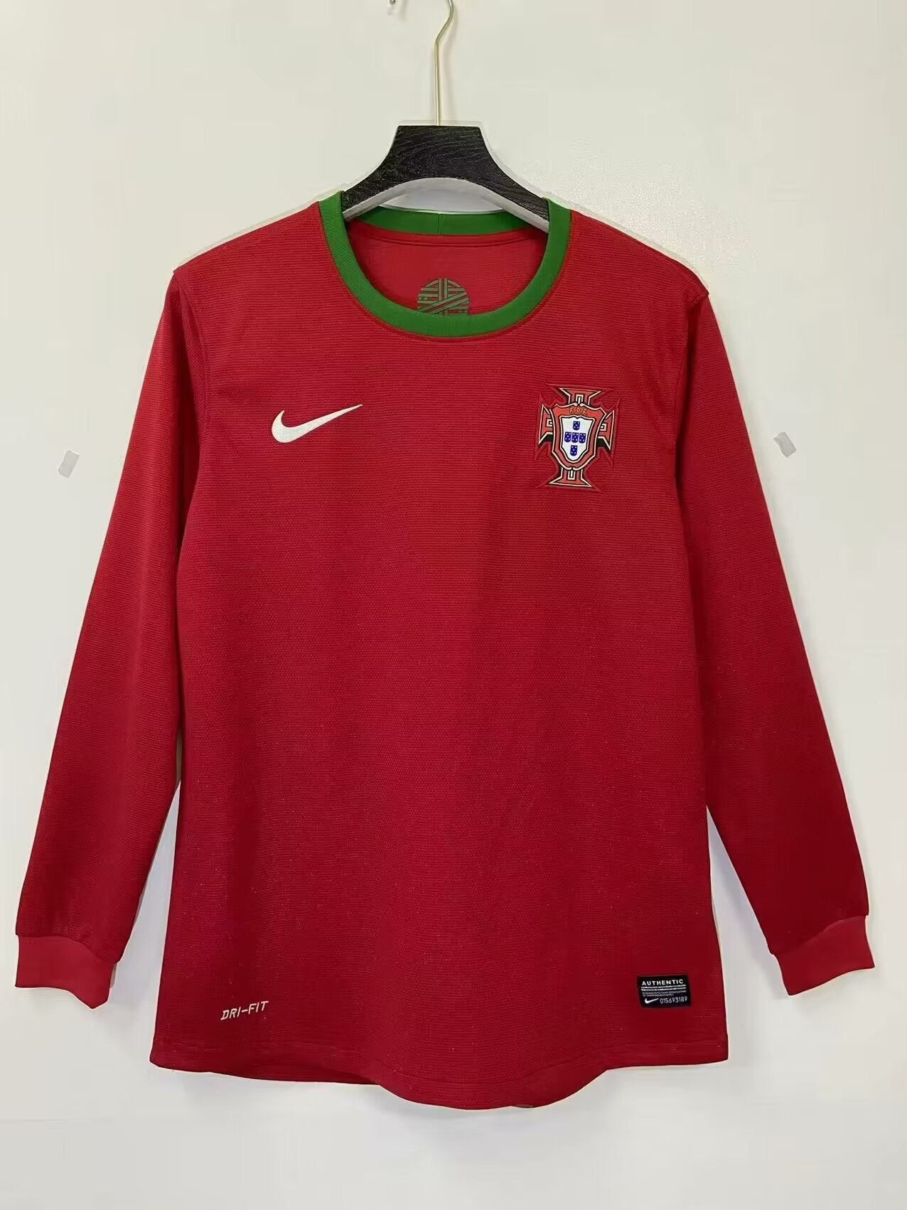Retro Portugal 2012 Home Fan Version Football Jersey