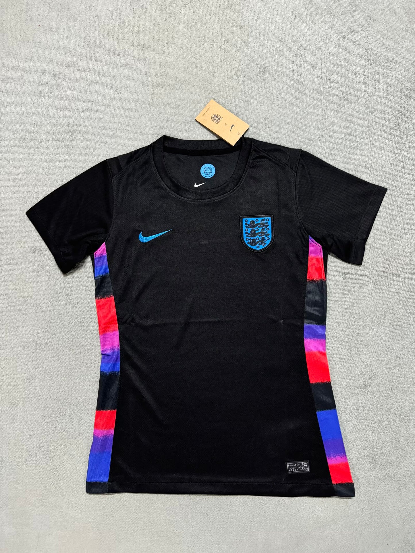 England 2025/2026 Women Away Fan Version Football Jersey