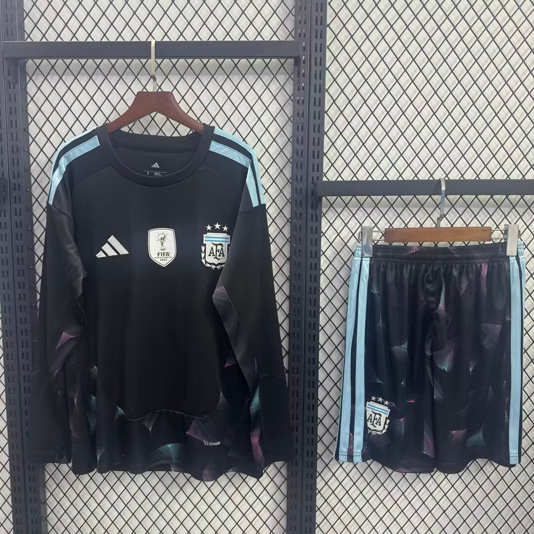 Argentina 2026/2027 Goalkeeper Long Sleeve Fan Version Football Jersey