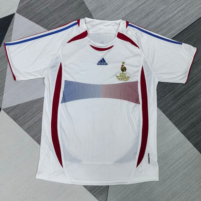 Retro France World Cup Final 2006/2007 Football Jersey