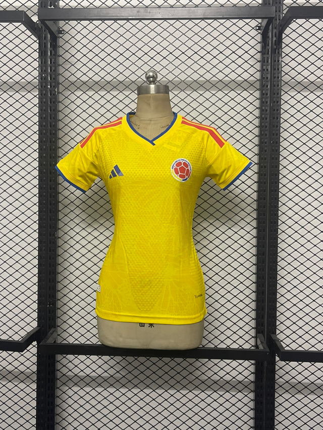 Colombia 2026/2027 Women Home Player Version Football Jersey