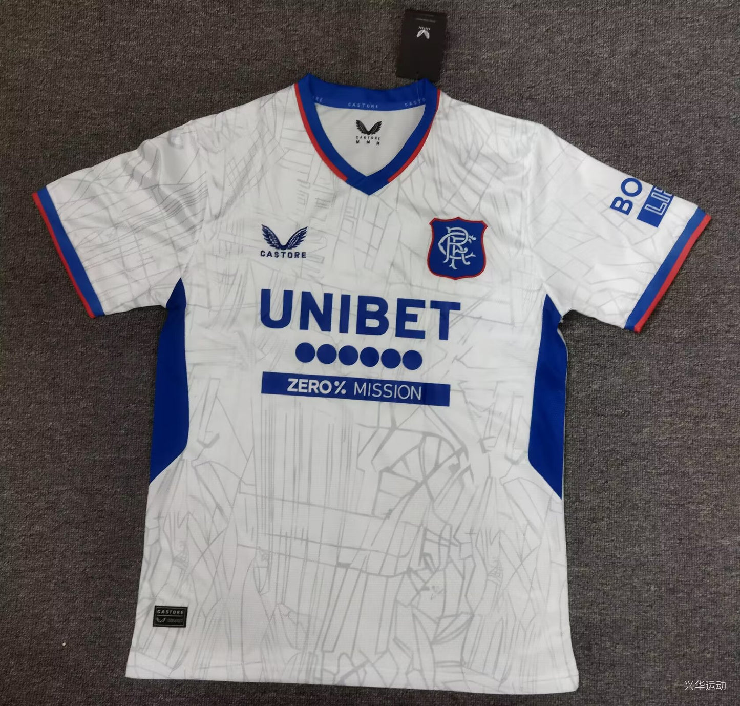 Rangers 2024/2025 Away Fan Version Football Jersey