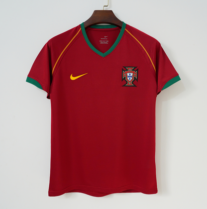 Retro Portugal 2006 Home Fan Version Football Jersey