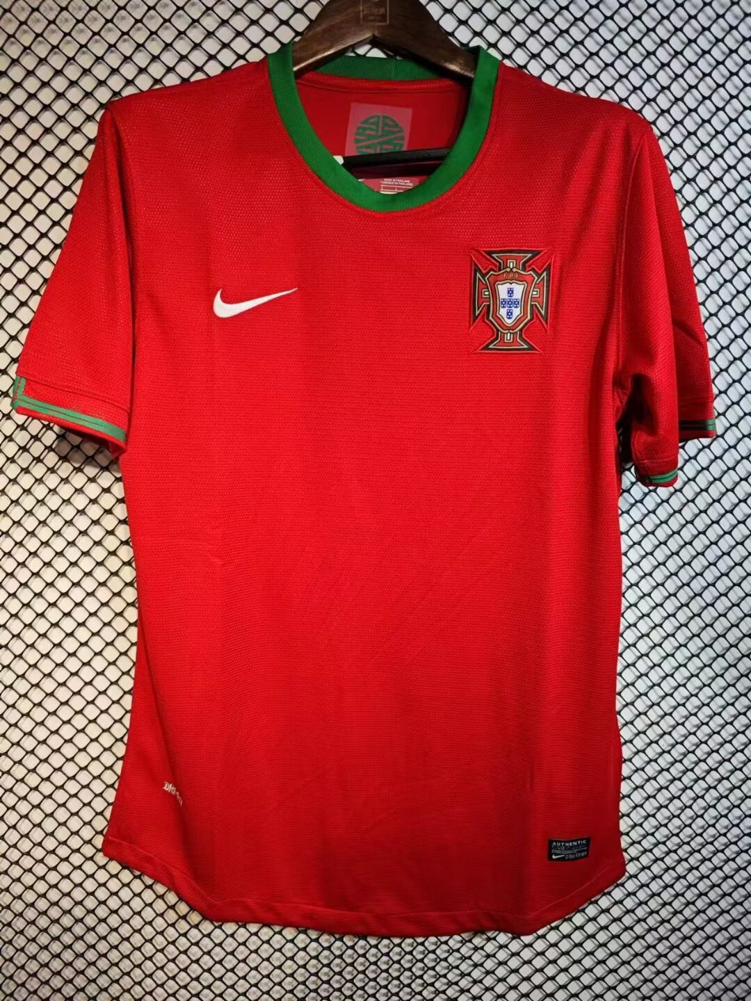 Retro Portugal 2012 Home Football Jersey