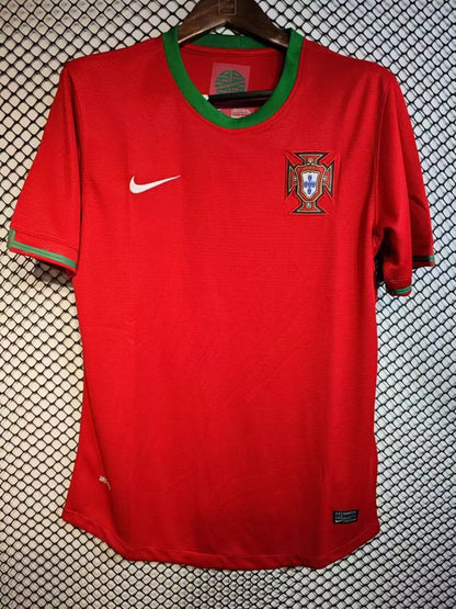 Retro Portugal 2012 Home Football Jersey