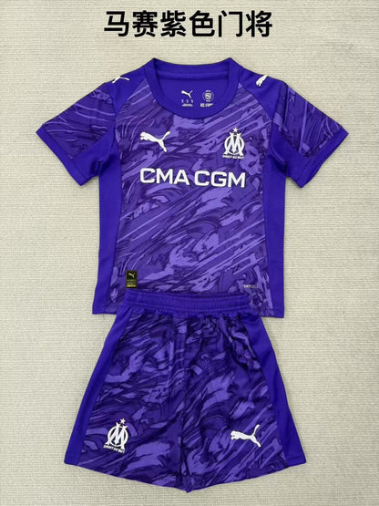 Kids jerseys 2025/2026 Kids Goalkeeper Fan Version Football Jersey