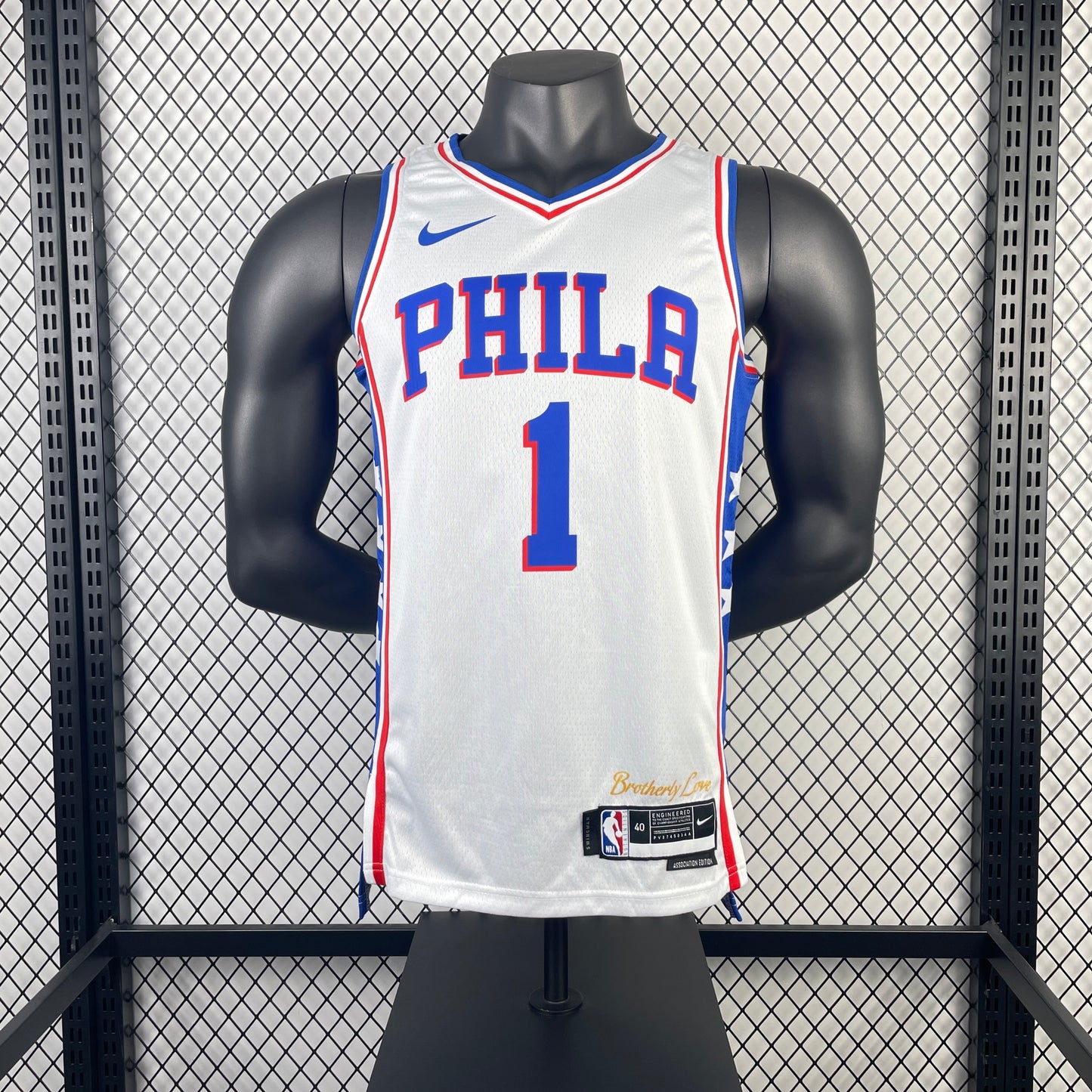 Philadelphia 76ers 2023 Home Football Jersey