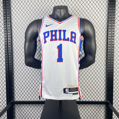 Philadelphia 76ers 2023 Home Football Jersey