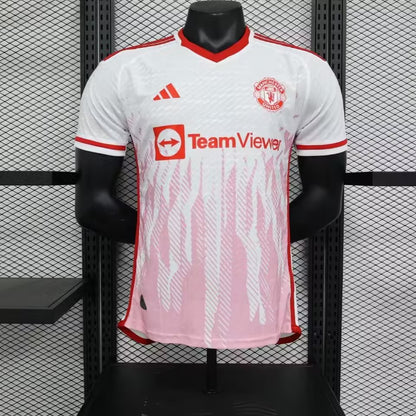 Manchester United 2023/2024 Home Player Version Football Jersey