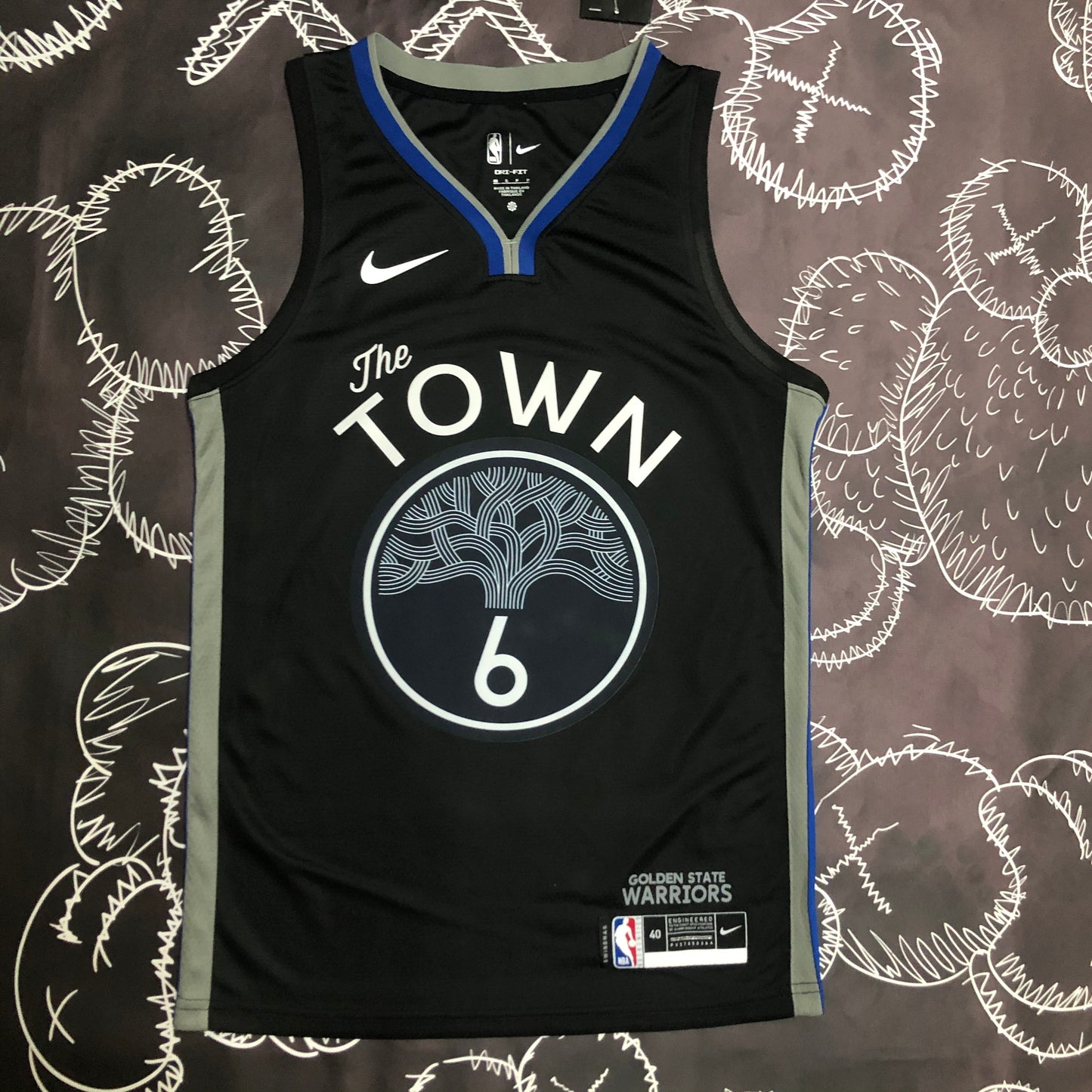 Retro Golden State Warriors 2020 Football Jersey