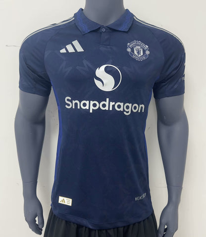 Manchester United 2024/2025 Away Player Version Football Jersey
