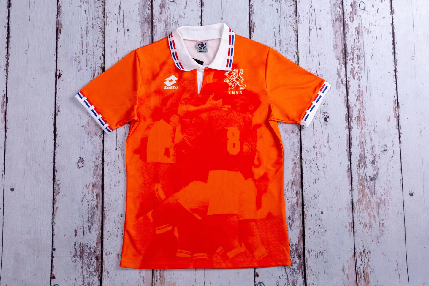 Retro Netherlands 1996 Home Football Jersey