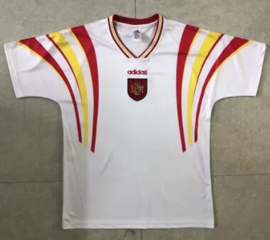 Retro Spain 1996 Away Football Jersey