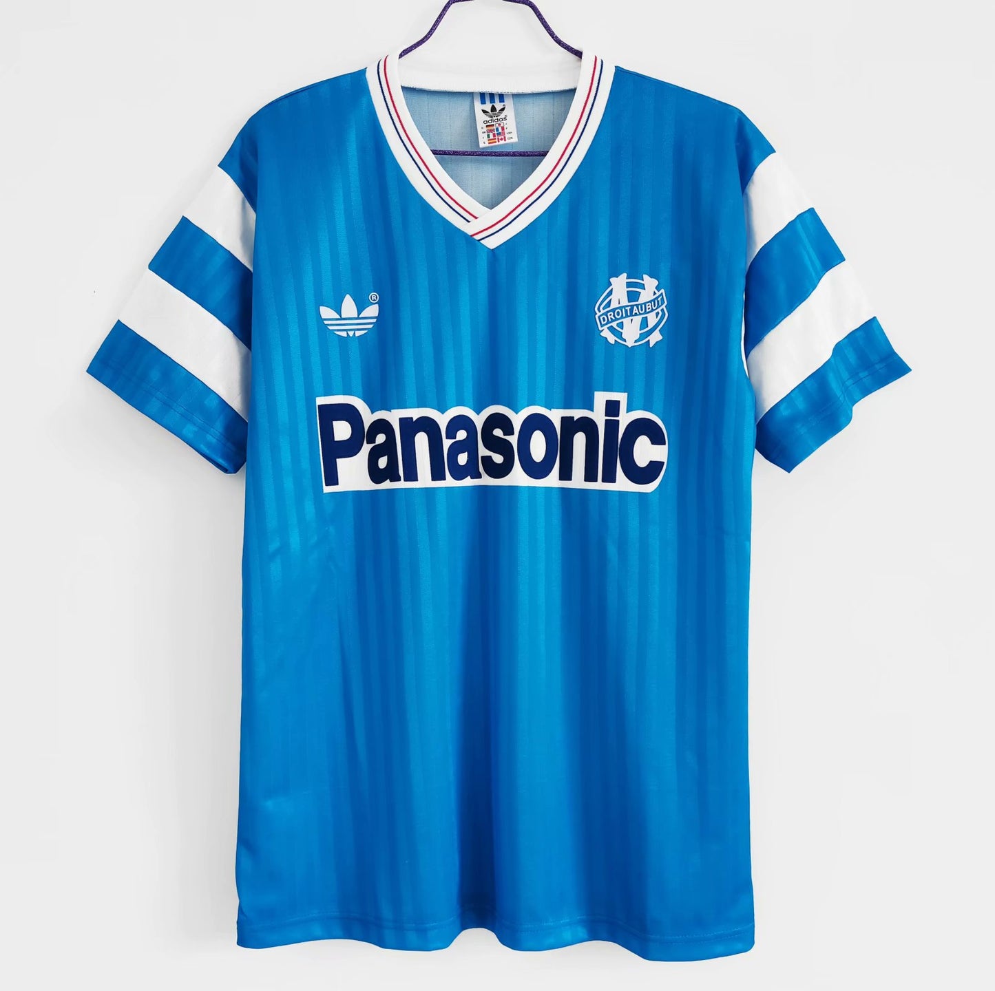 Retro Marseilles 1986 Home Football Jersey