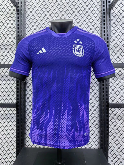 Argentina 2022 Away Player Version Football Jersey