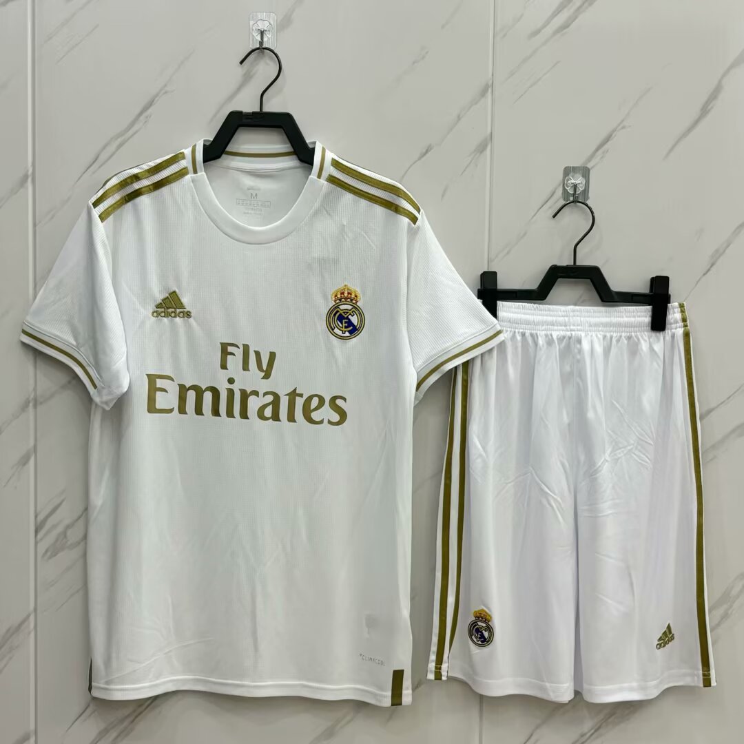 Retro Real Madrid 2019/2020 Home Football Jersey