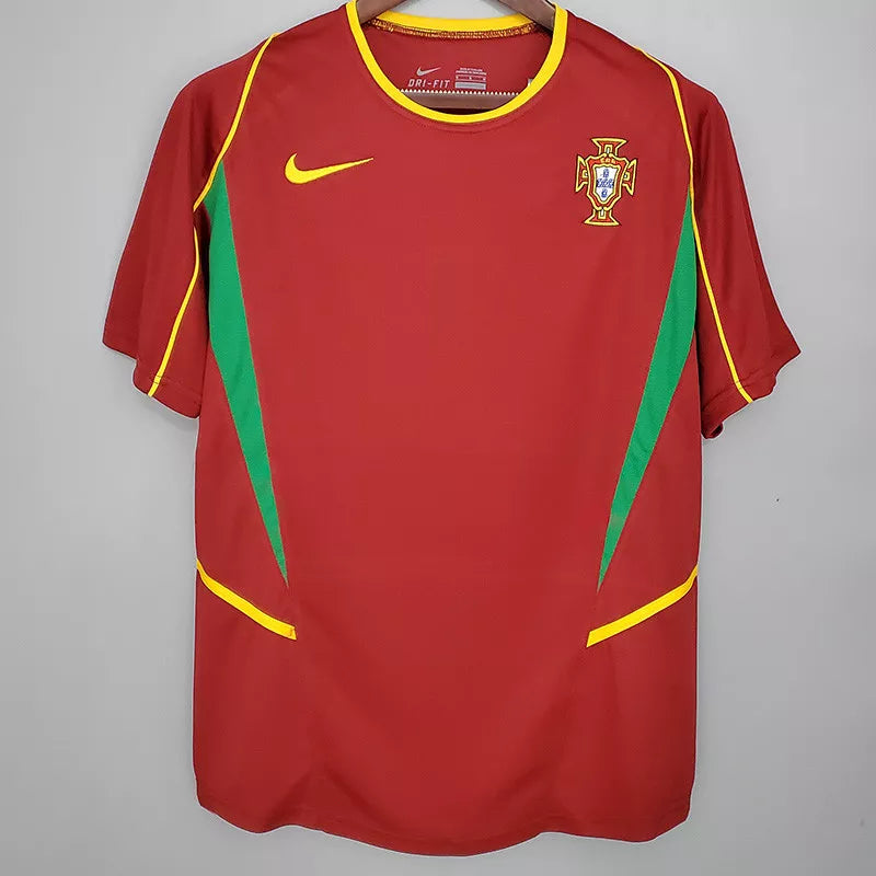 Retro Portugal 2002 Home Football Jersey