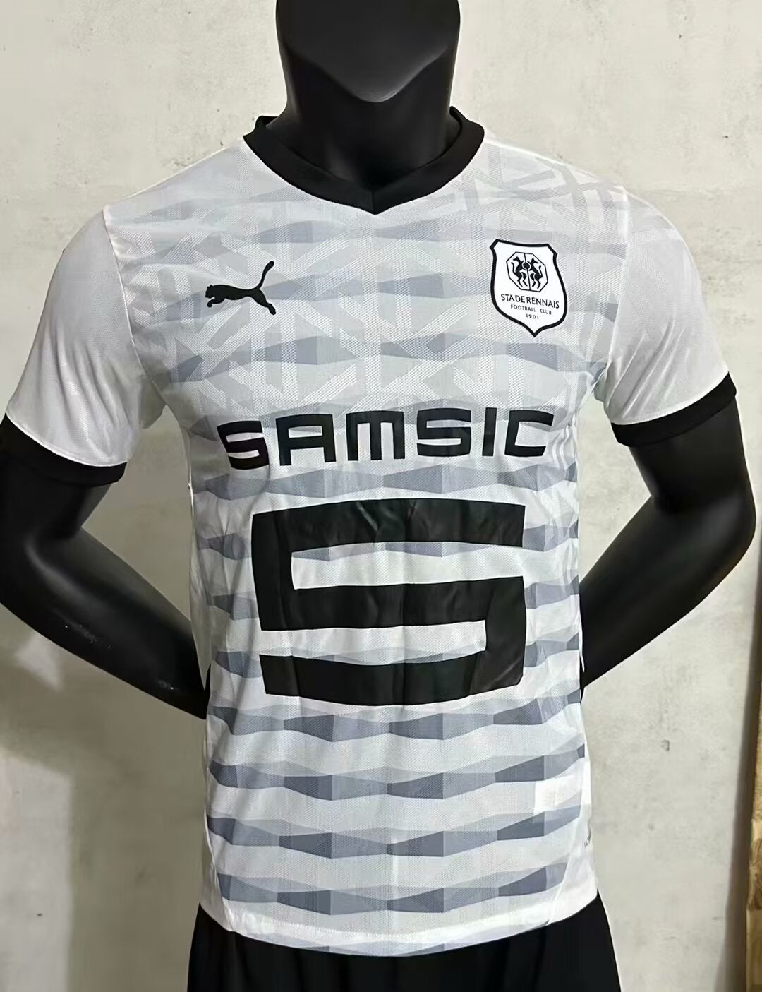 Stade Rennais 2024/2025 Away Player Version Football Jersey