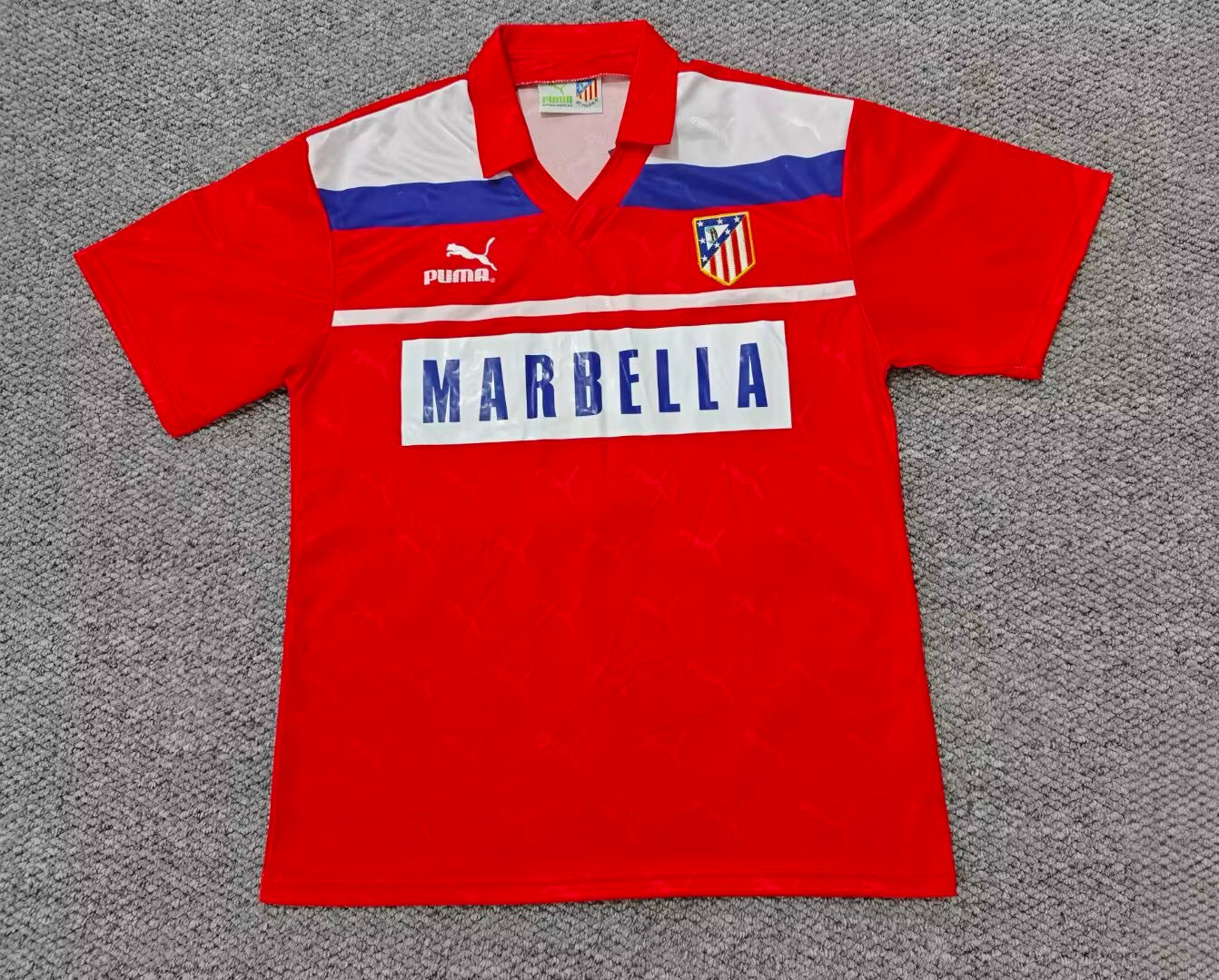 Retro Atlético de Madrid 1990/1993 Away Football Jersey
