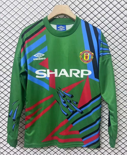 Retro Manchester united 1992/1993 Goalkeeper Football Jersey