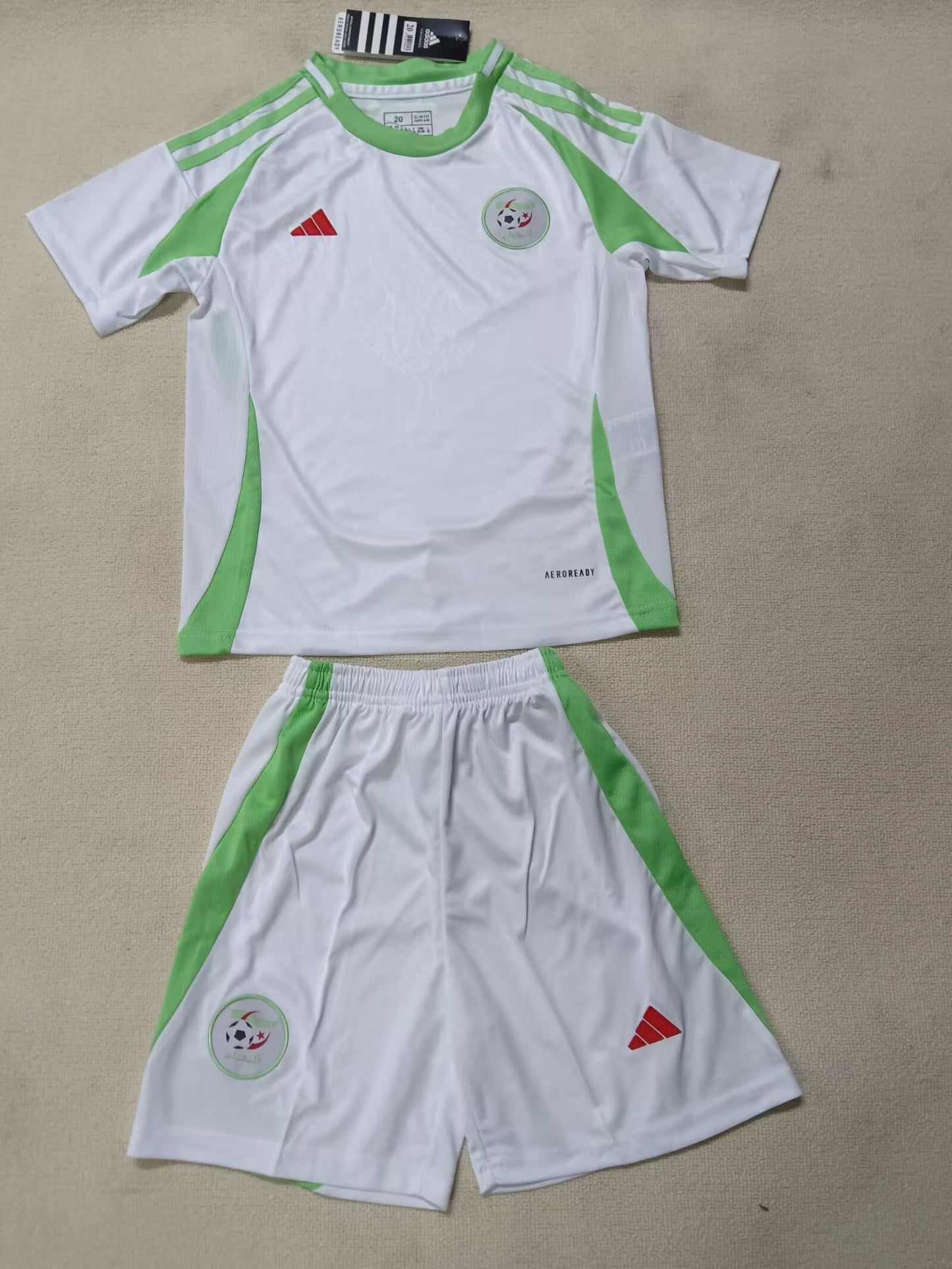 Algeria 2024/2025 Kids Home Football Jersey